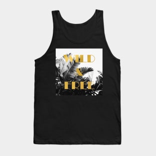 Wild and Free (Palm) Tank Top